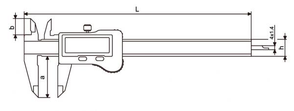 Digital-Messschieber - IP67, ABS-System